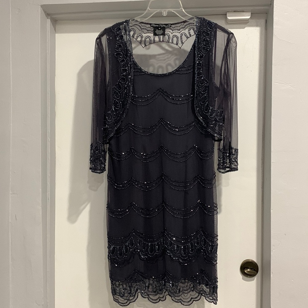 Formal women beaded dress
